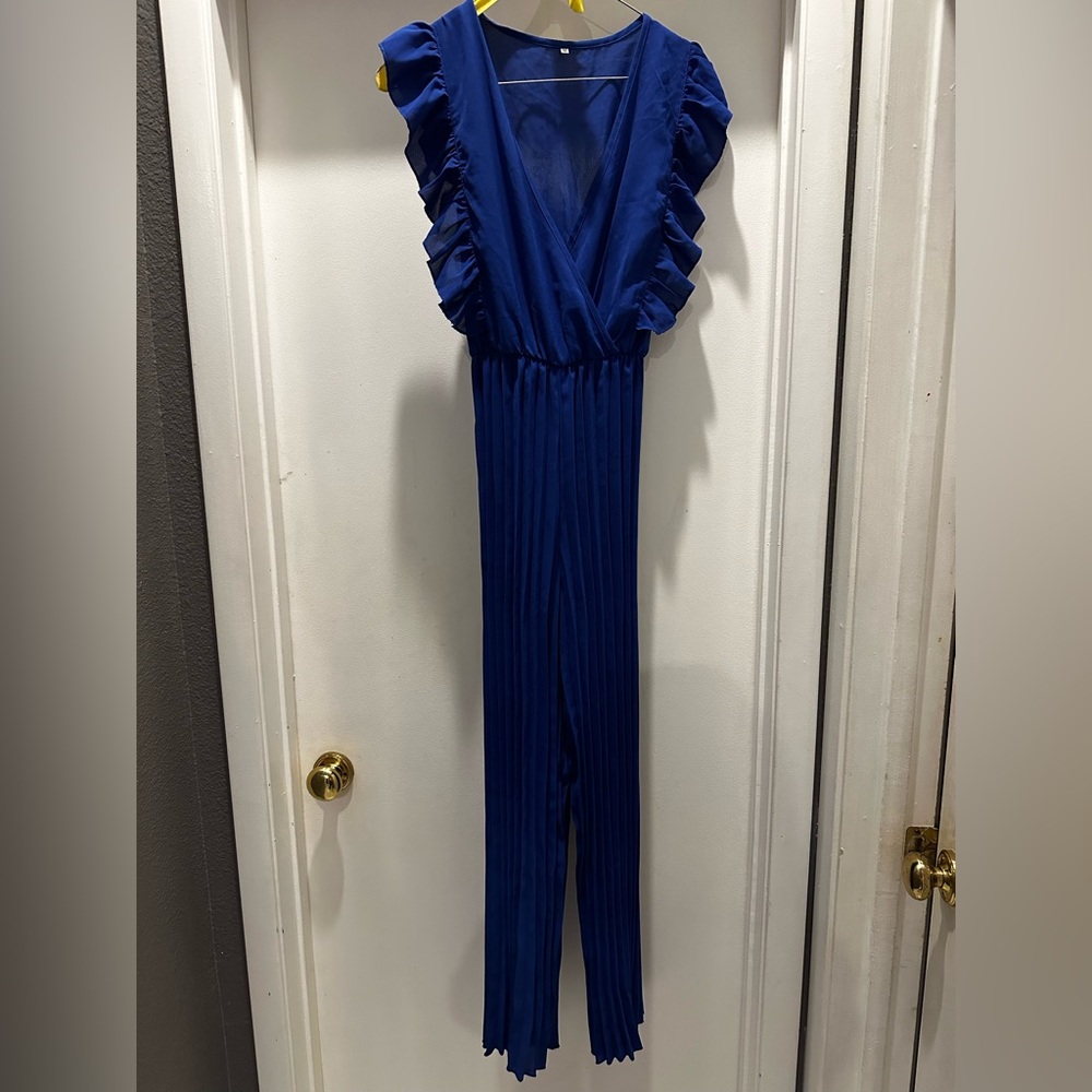 Jumpsuit in royal blue